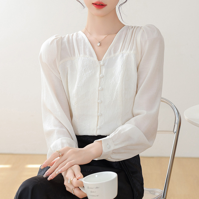 10 อันดับ เสื้อเชิ้ตผ้าชีฟองลายนูน รีวิวล่าสุด [wcyear]
