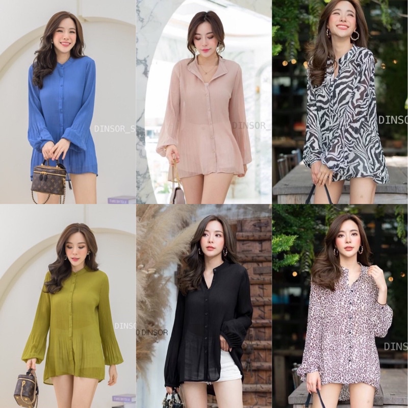 10 อันดับ เสื้อเชิ้ตผ้าชีฟองอัดพลีท รีวิวล่าสุด [wcyear]