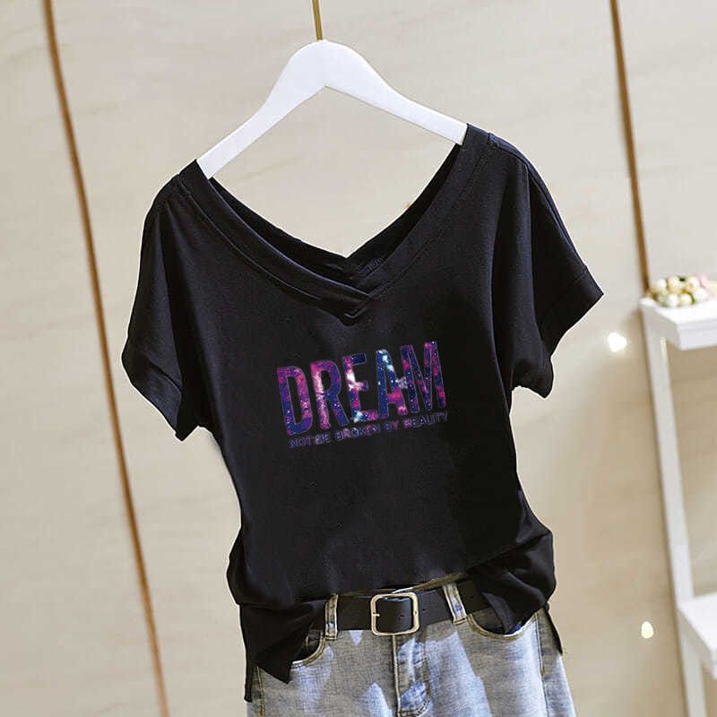 10 อันดับ เสื้อยืดคอวีแต่งเพชร รีวิวล่าสุด [wcyear]