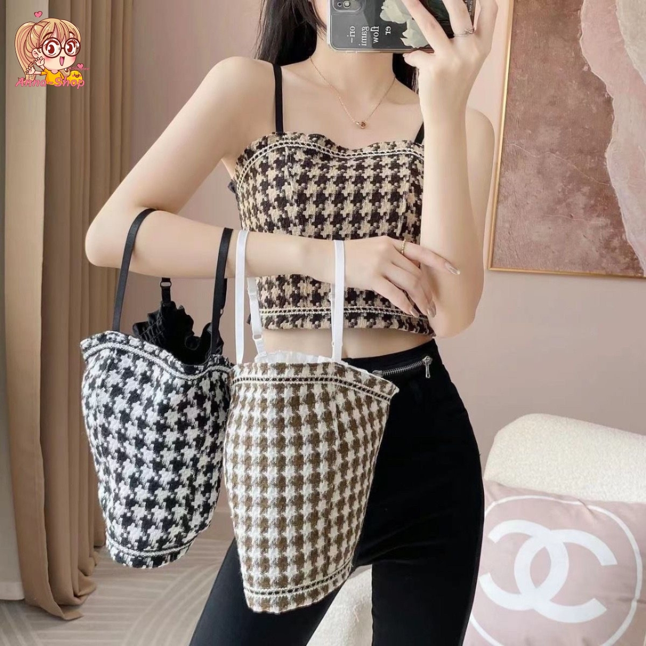 10 อันดับ เสื้อสายเดี่ยวผ้าทวีตแฟชั่น รีวิวล่าสุด [wcyear]
