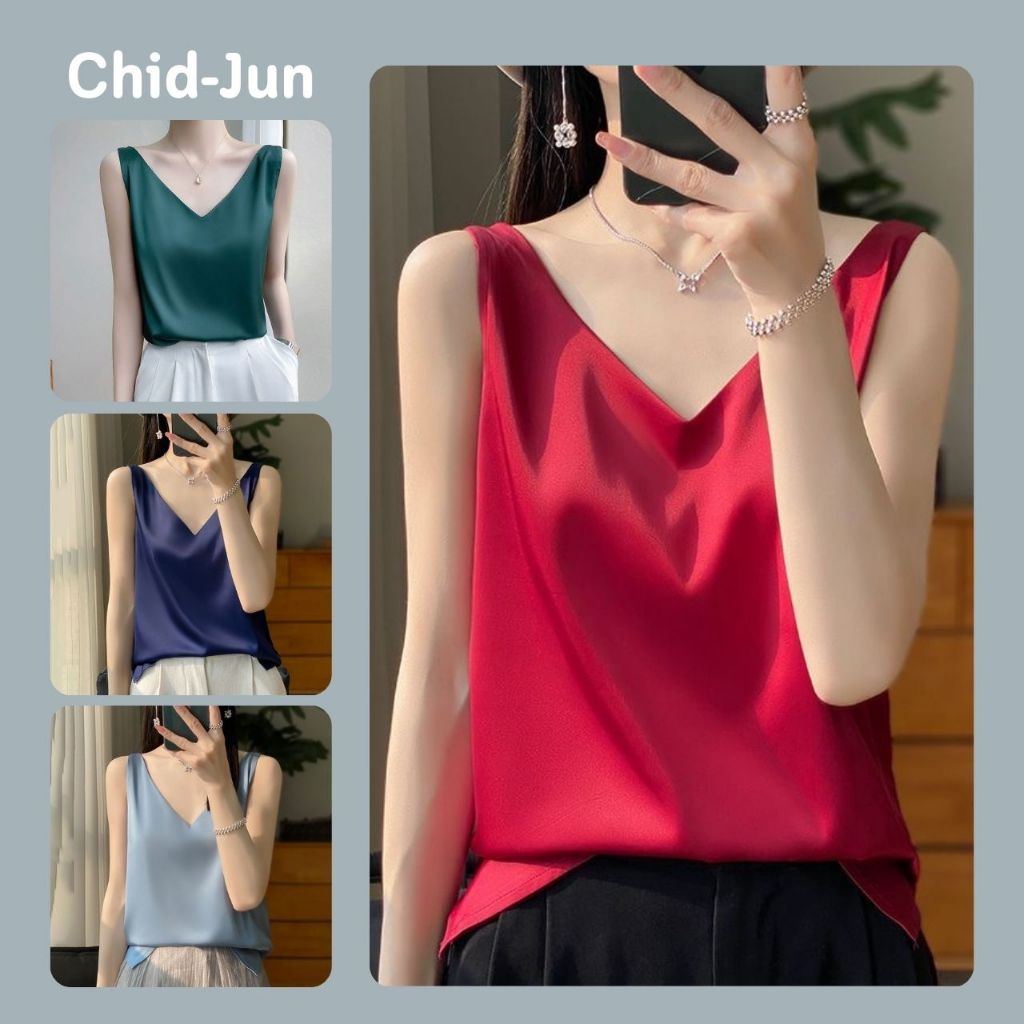 10 อันดับ เสื้อสายเดี่ยวผ้าเครปซาติน รีวิวล่าสุด [wcyear]