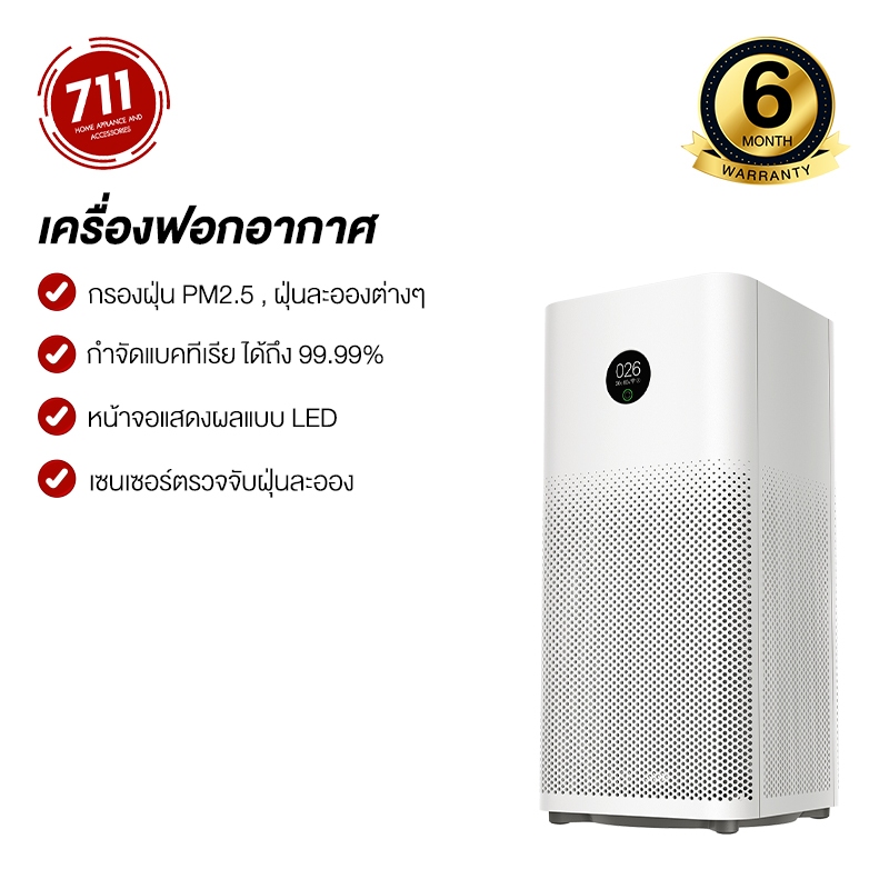 วิธีตั้งเวลาเครื่องฟอกอากาศ