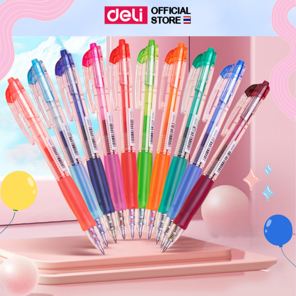 10 อันดับ ปากกาเขียนลื่นหมึกแห้งเร็ว ขายดีใน Shopee