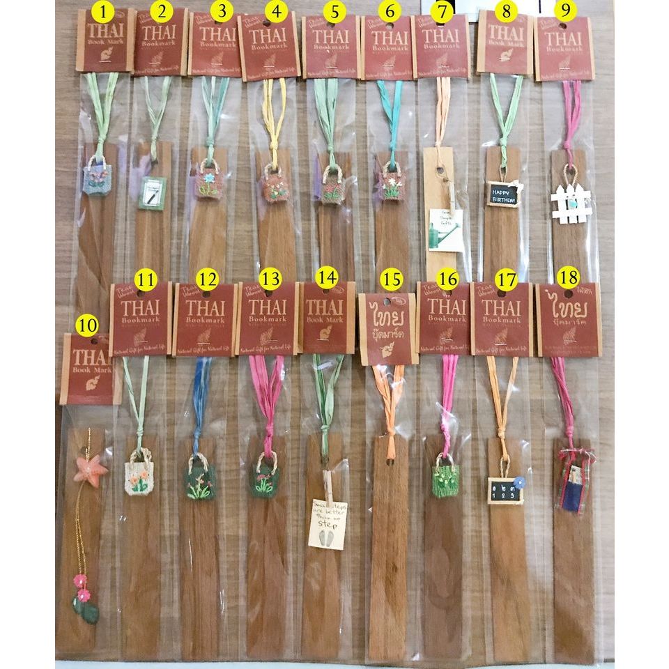 10 อันดับ ที่คั่นหนังสือน่ารักทำจากไม้ ขายดีที่สุดใน Shopee