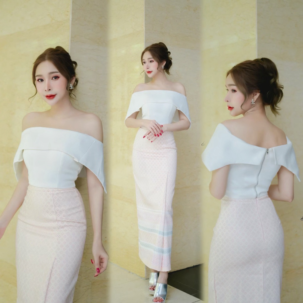 10 อันดับ ชุดไทยประยุกต์สวยๆ สำหรับงานแต่ง ที่ขายดีที่สุดใน Shopee