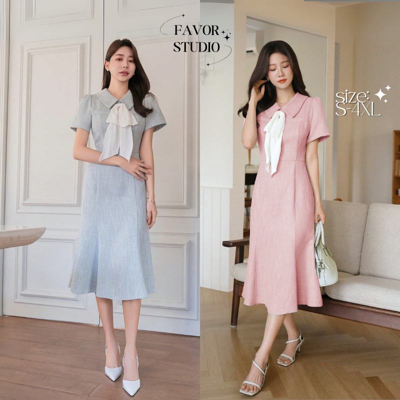 6 อันดับ เดรสออกงานเรียบหรูสำหรับสาวออฟฟิศ ที่ขายดีที่สุดใน Shopee