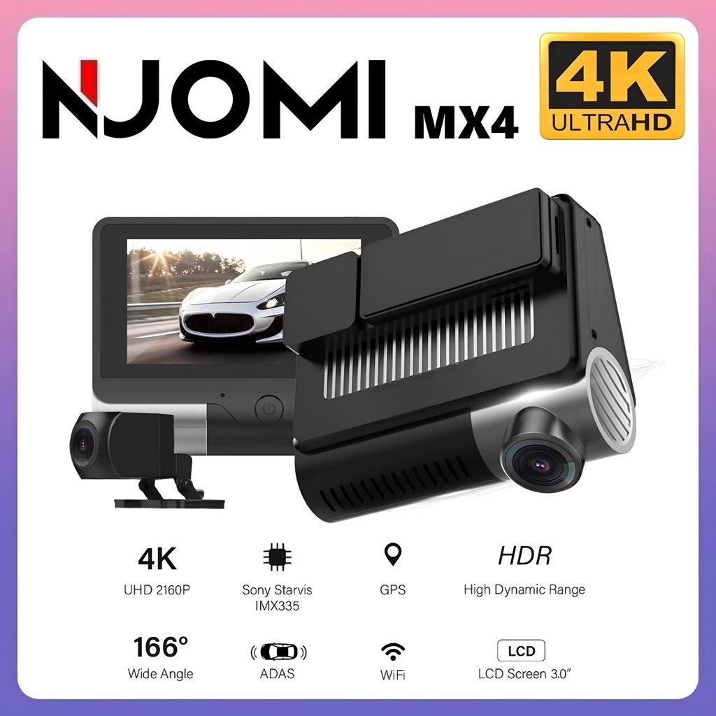 10 อันดับ กล้องติดรถยนต์คมชัด 4K กลางวันกลางคืน ขายดี เดือนมิถุนายน 2568